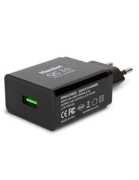 ALIMENTATORE PARETE USB 3.0 18W