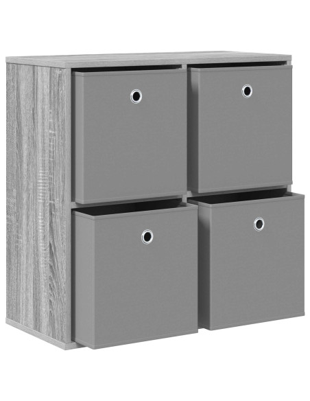 Credenza con cassetto Grigio Sonoma 68,5 x 32 x 67 cm