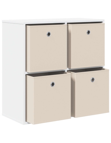 Credenza con cassetto Bianco 68,5 x 32 x 67 cm