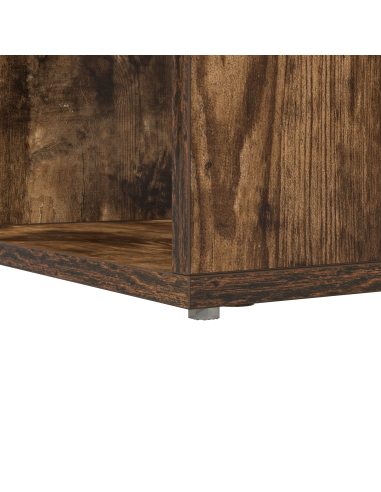 Scrivania ad angolo Rovere fumé 101,5 x 149,5 x 149,5 cm