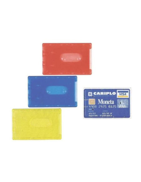CF100 PORTACARDS RIGIDO PVC TRASP