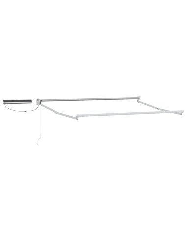 Tettuccio Elettrico Retrattile Marrone 3,5 x 2,5 m