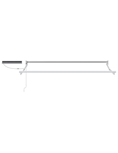 Tettuccio Elettrico Retrattile Marrone 3,5 x 2,5 m