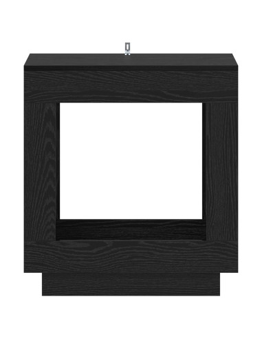 Tavolo laterale Rovere Nero 60 x 40 x 65 cm