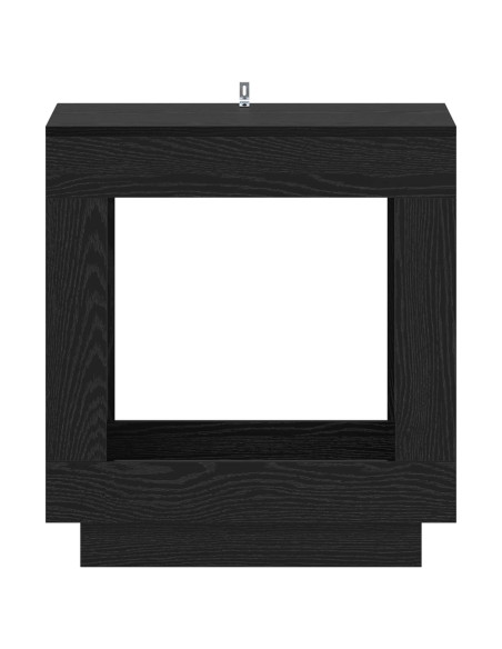 Tavolo laterale Rovere Nero 60 x 40 x 65 cm