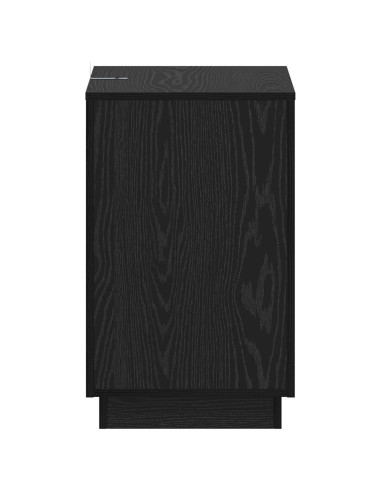 Tavolo laterale Rovere Nero 60 x 40 x 65 cm