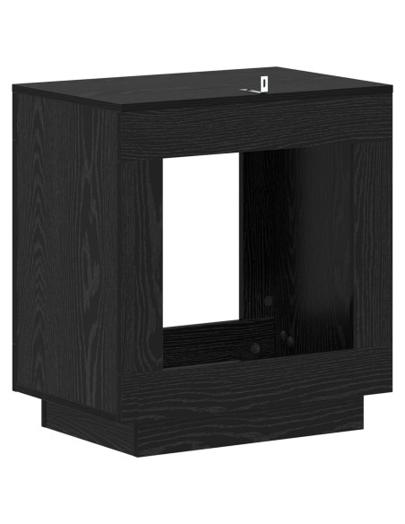 Tavolo laterale Rovere Nero 60 x 40 x 65 cm