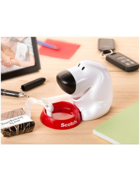 DISPENSER SCOTCH MAGIC TAPE DOG