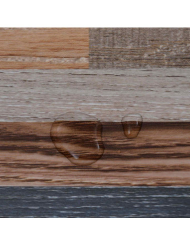 Plance per Pavimenti in PVC Autoadesive 30,5 x 61 cm 28 pcs PVC