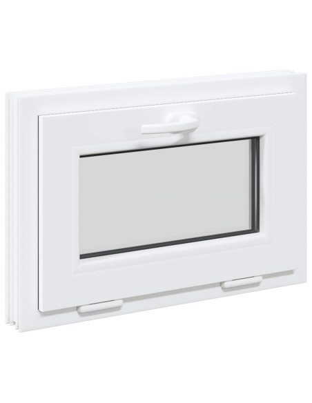 Finestra per Soffitta RISOR 60 x 40 cm PVC e Vetro Bianco