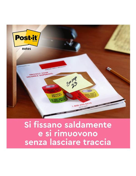 POST-IT -655- GIALLO 76X127 CONF.12
