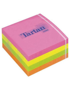 CUBO TARTAN NEON 4 COLORI 76X76 2