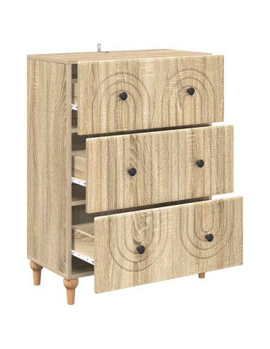Mobile con Cassetti Rovere Sonoma 66 x 34,5 x 90 cm