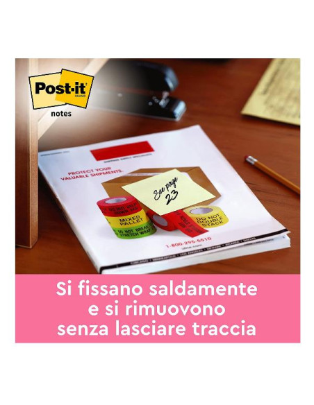 CF12 POST-IT-Z NOTE GIALLO 76X76