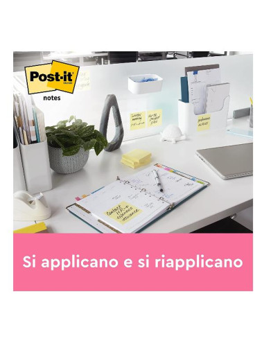CF12 POST-IT-Z NOTE GIALLO 76X76
