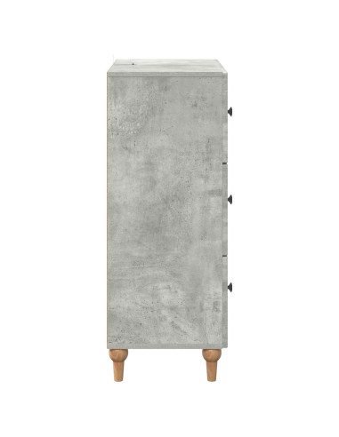 Mobile con Cassetti Grigio Cemento 66 x 34,5 x 90 cm