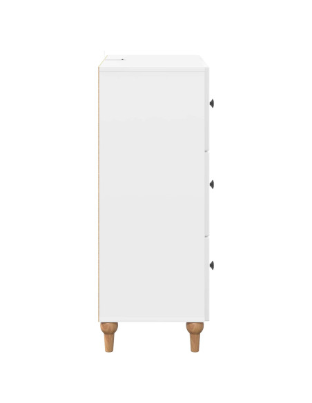 Mobile con Cassetti Bianco Lucido 66 x 34,5 x 90 cm