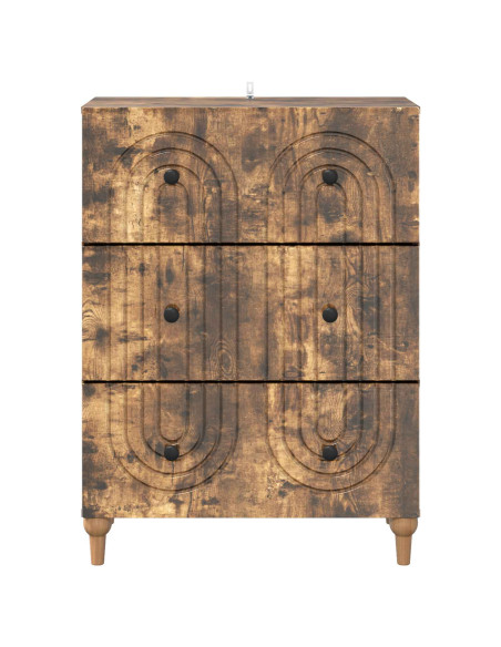 Mobile con Cassetti Rovere Fumo 66 x 34,5 x 90 cm