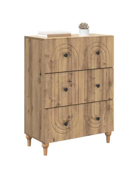Mobile con Cassetti Rovere Artigianale 66 x 34,5 x 90 cm
