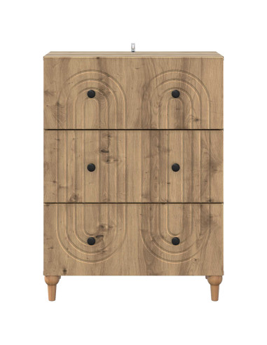 Mobile con Cassetti Rovere Artigianale 66 x 34,5 x 90 cm