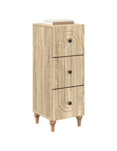 Mobile con Cassetti Rovere Sonoma 33 x 34,5 x 90 cm 2