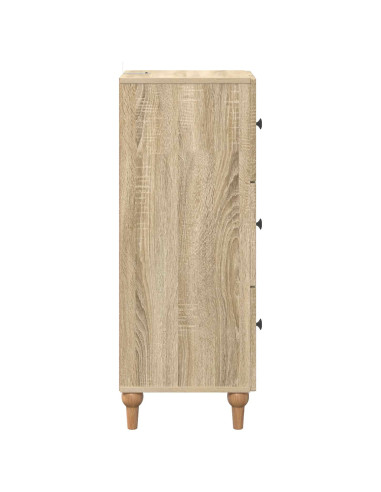 Mobile con Cassetti Rovere Sonoma 33 x 34,5 x 90 cm