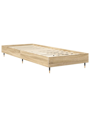 Struttura del letto Rovere Sonoma 80 x 200 cm