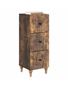 Mobile con Cassetti Rovere Fumo 33 x 34,5 x 90 cm 2