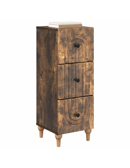 Mobile con Cassetti Rovere Fumo 33 x 34,5 x 90 cm