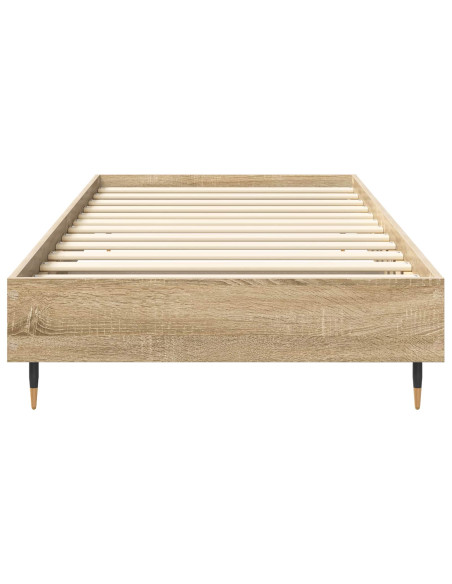 Struttura del letto Rovere Sonoma 80 x 200 cm