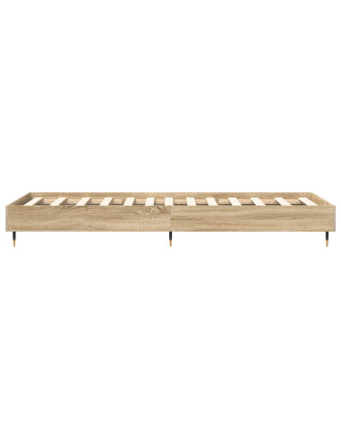 Struttura del letto Rovere Sonoma 80 x 200 cm