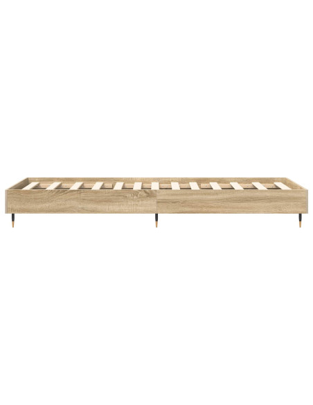 Struttura del letto Rovere Sonoma 80 x 200 cm