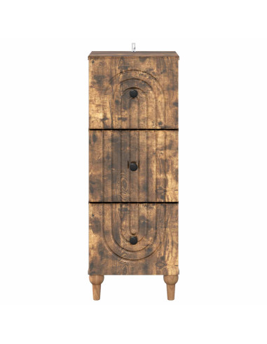 Mobile con Cassetti Rovere Fumo 33 x 34,5 x 90 cm