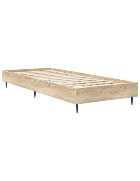 Struttura del letto Rovere Sonoma 80 x 200 cm