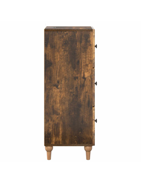 Mobile con Cassetti Rovere Fumo 33 x 34,5 x 90 cm