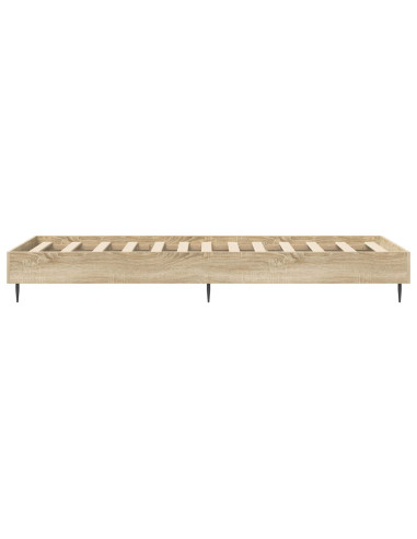 Struttura del letto Rovere Sonoma 80 x 200 cm