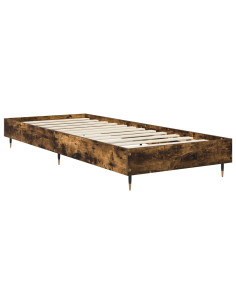 Struttura del letto Rovere Fumo 80 x 200 cm 2