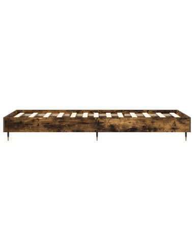 Struttura del letto Rovere Fumo 80 x 200 cm