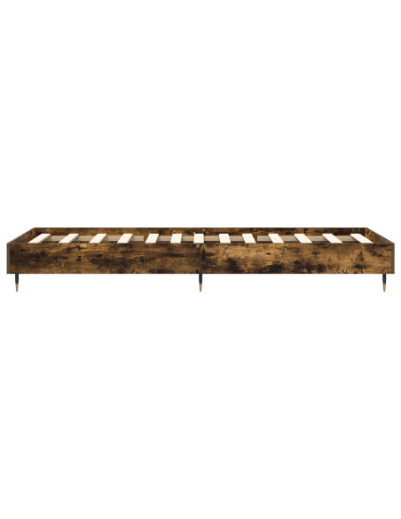 Struttura del letto Rovere Fumo 80 x 200 cm