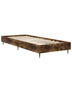 Struttura del letto Rovere Fumo 80 x 200 cm 2