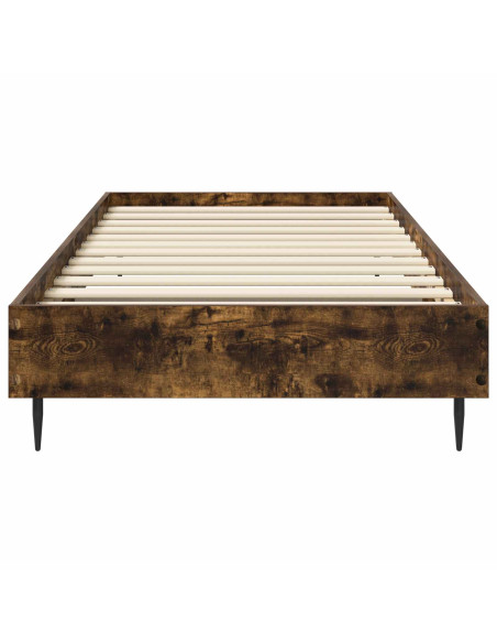Struttura del letto Rovere Fumo 80 x 200 cm