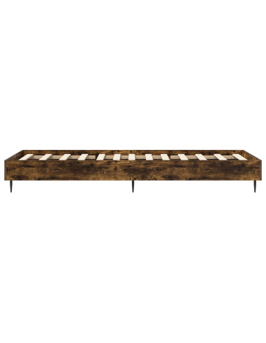 Struttura del letto Rovere Fumo 80 x 200 cm