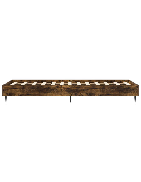 Struttura del letto Rovere Fumo 80 x 200 cm