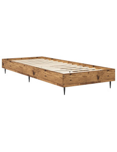 Struttura del letto Legno antico 80 x 200 cm 2