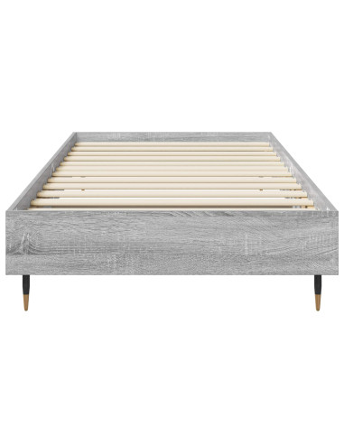Struttura del letto Sonoma grigio 80 x 200 cm