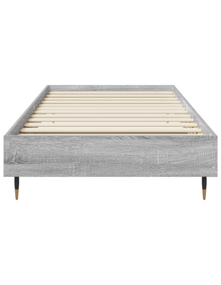 Struttura del letto Sonoma grigio 80 x 200 cm