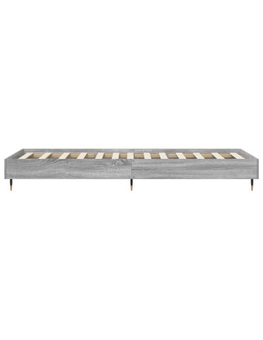 Struttura del letto Sonoma grigio 80 x 200 cm