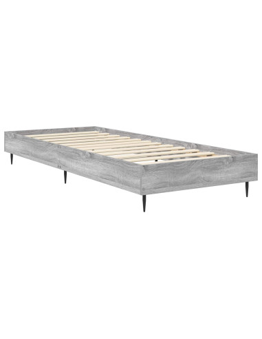 Struttura del letto Sonoma grigio 80 x 200 cm