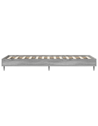 Struttura del letto Sonoma grigio 80 x 200 cm