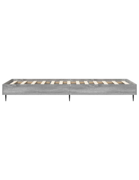 Struttura del letto Sonoma grigio 80 x 200 cm